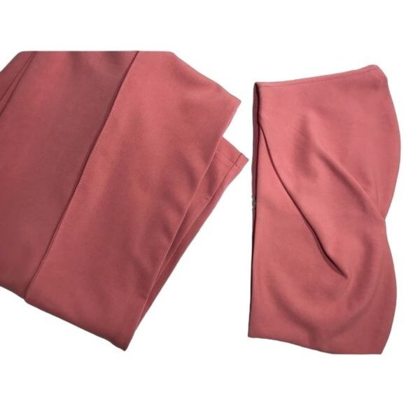 Two Piece Sweetheart Bandeau And High Rise Pant Set Small - Picture 3 of 3